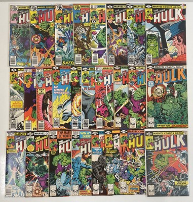 Lot 302 - INCREDIBLE HULK #231 to 256 (26 in Lot) -...