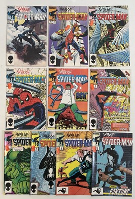 Lot 315 - WEB OF SPIDER-MAN #1, 2, 3, 4, 5, 6, 7, 8, 9,...