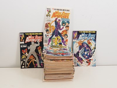 Lot 330 - WEST COAST AVENGERS LOT (93 in Lot) - Includes...