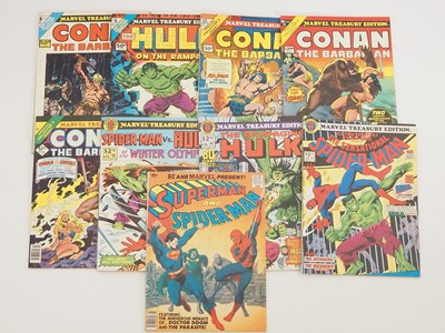 Lot 334 - MARVEL TREASURY EDITION LOT (9 in Lot) -...