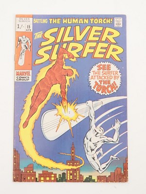 Lot 342 - SILVER SURFER #15 (1970 - MARVEL - UK Price...