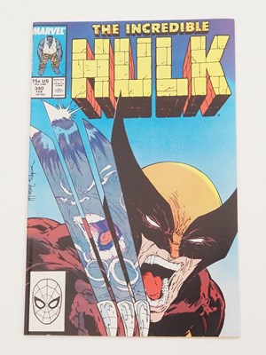 Lot 343 - INCREDIBLE HULK #340 - (1988 - MARVEL) -...