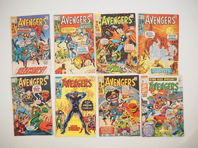 Lot 349 - AVENGERS #82, 83, 84, 85, 86, 87, 88 + KING...