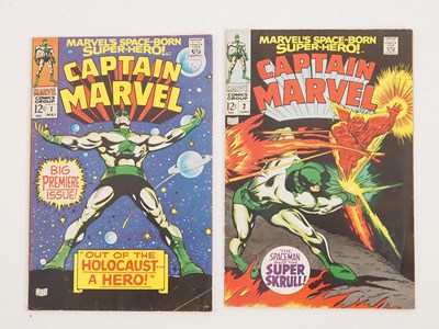 Lot 363 - CAPTAIN MARVEL #1 & 2 (2 in Lot) - (1968 -...