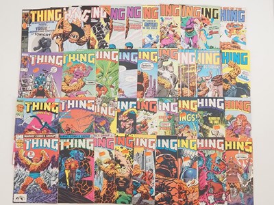 Lot 392 - THE THING #1 to 36 (37 in Lot - 2 copies of...