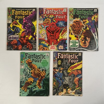 Lot 399 - FANTASTIC FOUR #76, 77, 78, 79, 80 (5 in Lot) -...