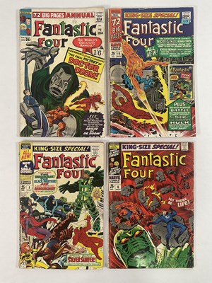 Lot 402 - FANTASTIC FOUR ANNUAL #2, 4, 5, 6 (4 in Lot) -...