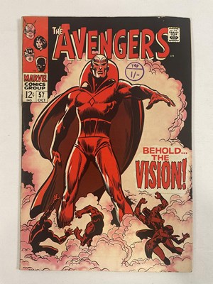 Lot 405 - AVENGERS #57 (1968 - MARVEL) - "Behold the...