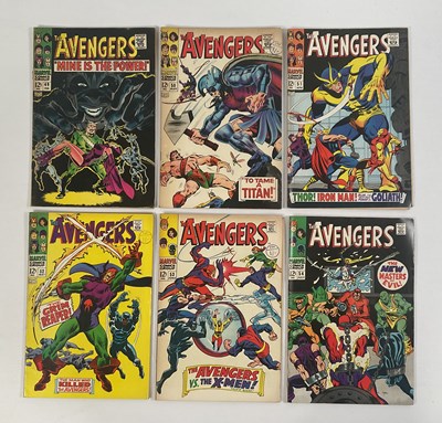 Lot 407 - AVENGERS #49, 50, 51, 52, 53, 54, (6 in Lot) -...