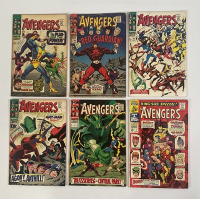 Lot 410 - AVENGERS #42, 43, 44, 45, 46 + KING-SIZE...