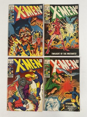 Lot 414 - X-MEN #51, 52, 53, 54 (4 in Lot) - (1968/1969 -...