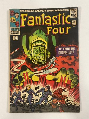 Lot 422 - FANTASTIC FOUR #49 (1966 - MARVEL - UK Price...