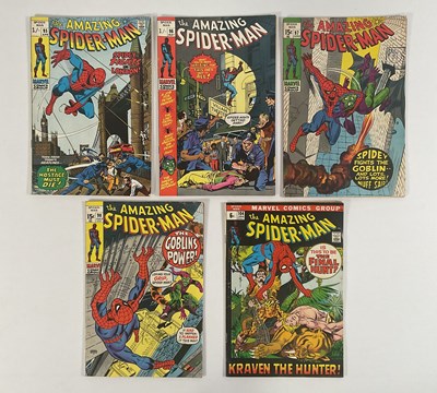 Lot 427 - AMAZING SPIDER-MAN #95, 96, 97, 98, 104 (5 in...