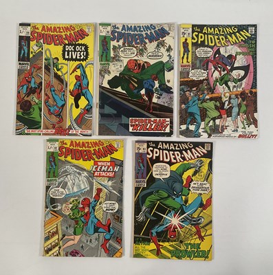 Lot 428 - AMAZING SPIDER-MAN #89, 90, 91, 92, 93 (5 in...