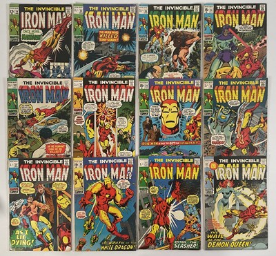 Lot 431 - IRON MAN #10, 23, 24, 28, 32, 33, 34, 36, 37,...