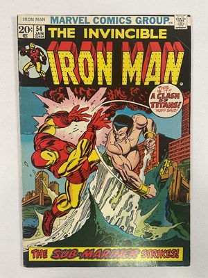 Lot 432 - IRON MAN #54 & 55 (2 in Lot) - (1973 - MARVEL)...