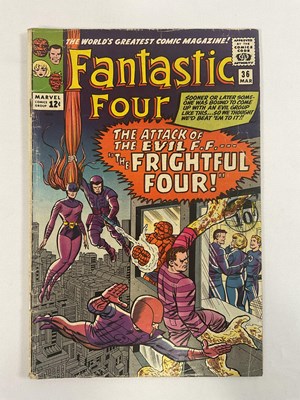 Lot 434 - FANTASTIC FOUR #36 (1965 - MARVEL) - First...