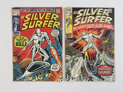 Lot 438 - SILVER SURFER #17 & 18 (2 in Lot) - (1970 -...