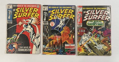 Lot 442 - SILVER SURFER #7, 8 & 9 (3 in Lot) - (1969 -...