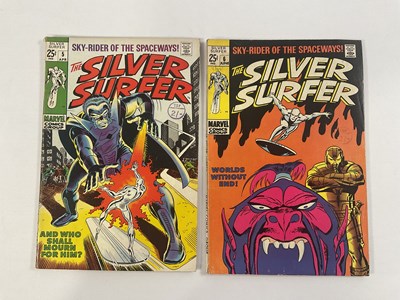 Lot 443 - SILVER SURFER #5 & 6 (2 in Lot) - (1969 -...