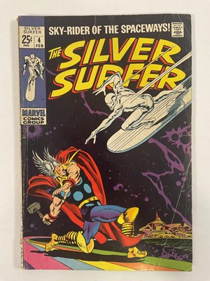 Lot 444 - SILVER SURFER #4 - (1969 - MARVEL) - Iconic...