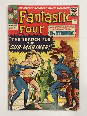 Lot 448 - FANTASTIC FOUR #27 (1964 - MARVEL - UK Price...