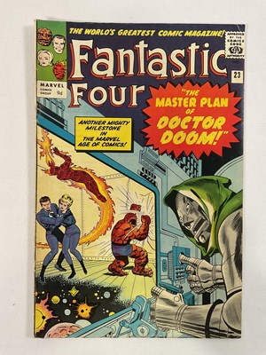 Lot 451 - FANTASTIC FOUR #23 (1964 - MARVEL - UK Price...