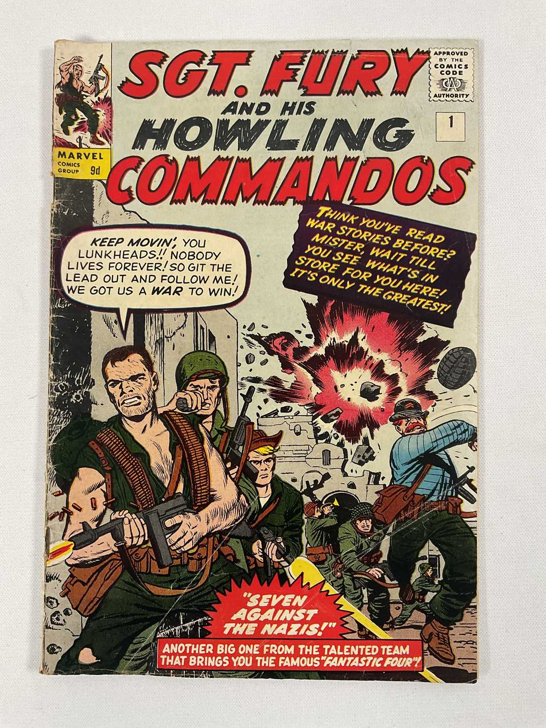 Lot 469 - SGT. FURY AND HIS HOWLING COMMANDOS #1 (1963 -...