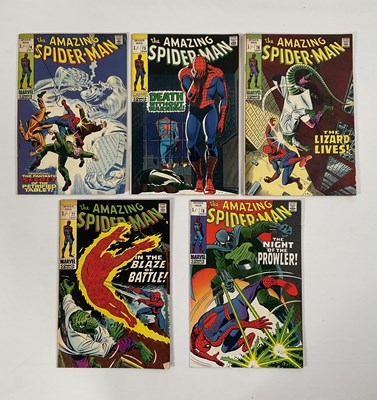 Lot 470 - AMAZING SPIDER-MAN #74, 75, 76, 77, 78 (5 in...