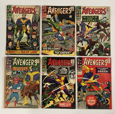 Lot 477 - AVENGERS #30, 31, 32, 33, 34, 35 (6 in Lot) -...