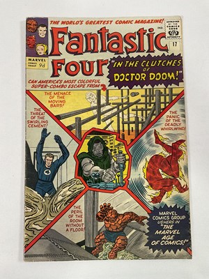 Lot 483 - FANTASTIC FOUR #17 (1963 - MARVEL - UK Price...