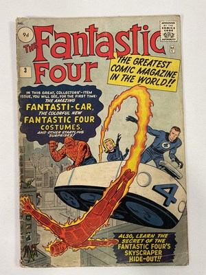 Lot 489 - FANTASTIC FOUR #3 (1962 - MARVEL - UK Price...