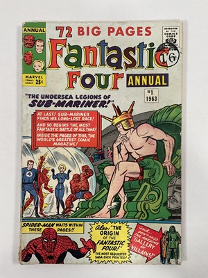 Lot 493 - FANTASTIC FOUR ANNUAL #1 (1963 - MARVEL) -...