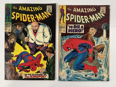 Lot 494 - AMAZING SPIDER-MAN #51 & 52 (2 in Lot) - (1967...