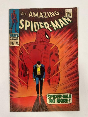 Lot 495 - AMAZING SPIDER-MAN #50 - (1967 - MARVEL - UK...