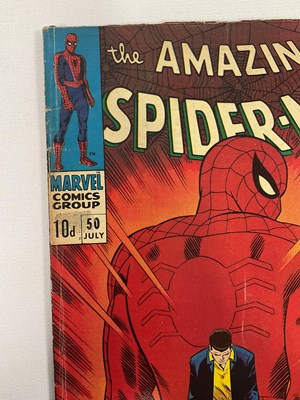 Lot 495 - AMAZING SPIDER-MAN #50 - (1967 - MARVEL - UK...