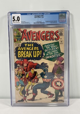 Lot 506 - AVENGERS #10 - (1964 - MARVEL) - GRADED 5.0...