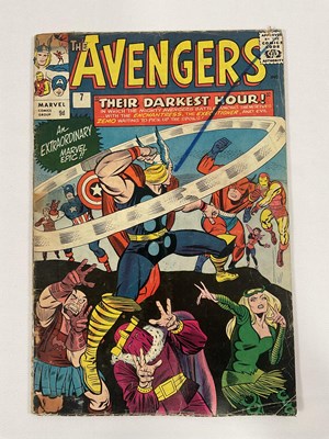 Lot 508 - AVENGERS #7 (1964 - MARVEL - UK Price Variant)...