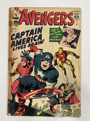 Lot 510 - AVENGERS #4 (1964 - MARVEL - UK Price Variant)...