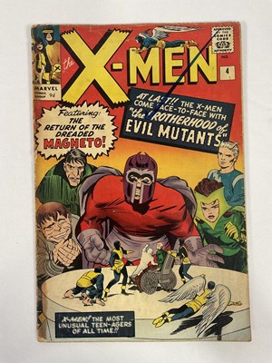 Lot 514 - X-MEN #4 - (1964 - MARVEL - UK Price Variant) -...