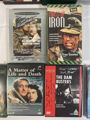 Lot 296 - A collection of War movie VHS tapes and DVDs...