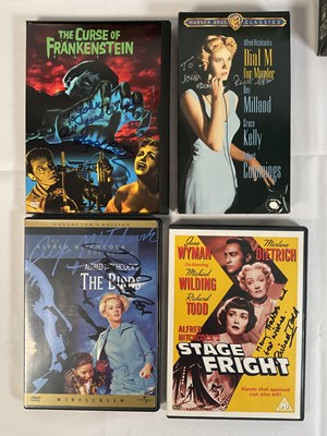 Lot 311 - A collection of autographed Horror movie VHS...