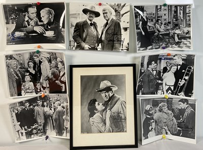 Lot 314 - A collection of James Stewart autographed...