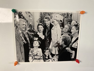 Lot 314 - A collection of James Stewart autographed...
