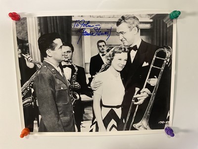 Lot 314 - A collection of James Stewart autographed...