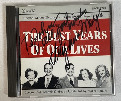 Lot 277 - A collection of autographed movie soundtrack...