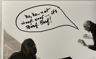 Lot 344 - An IRVIN KERSHNER Autographed STAR WARS...