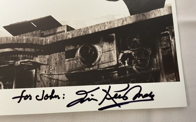 Lot 344 - An IRVIN KERSHNER Autographed STAR WARS...