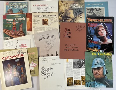 Lot 294 - A collection of autographed Historical and...