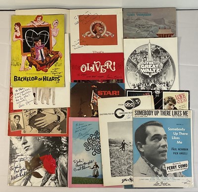 Lot 281 - A collection of autographed Musical and Drama...